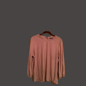 VINTAGE~ADRIANNA PAPELL~PINK BLOUSE~LG